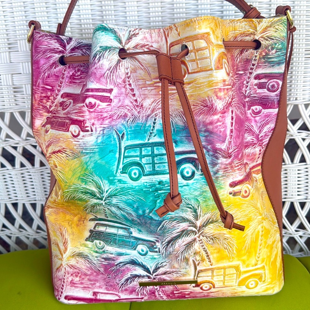 Brahmin Marlow  Copa Cabana Drawstring